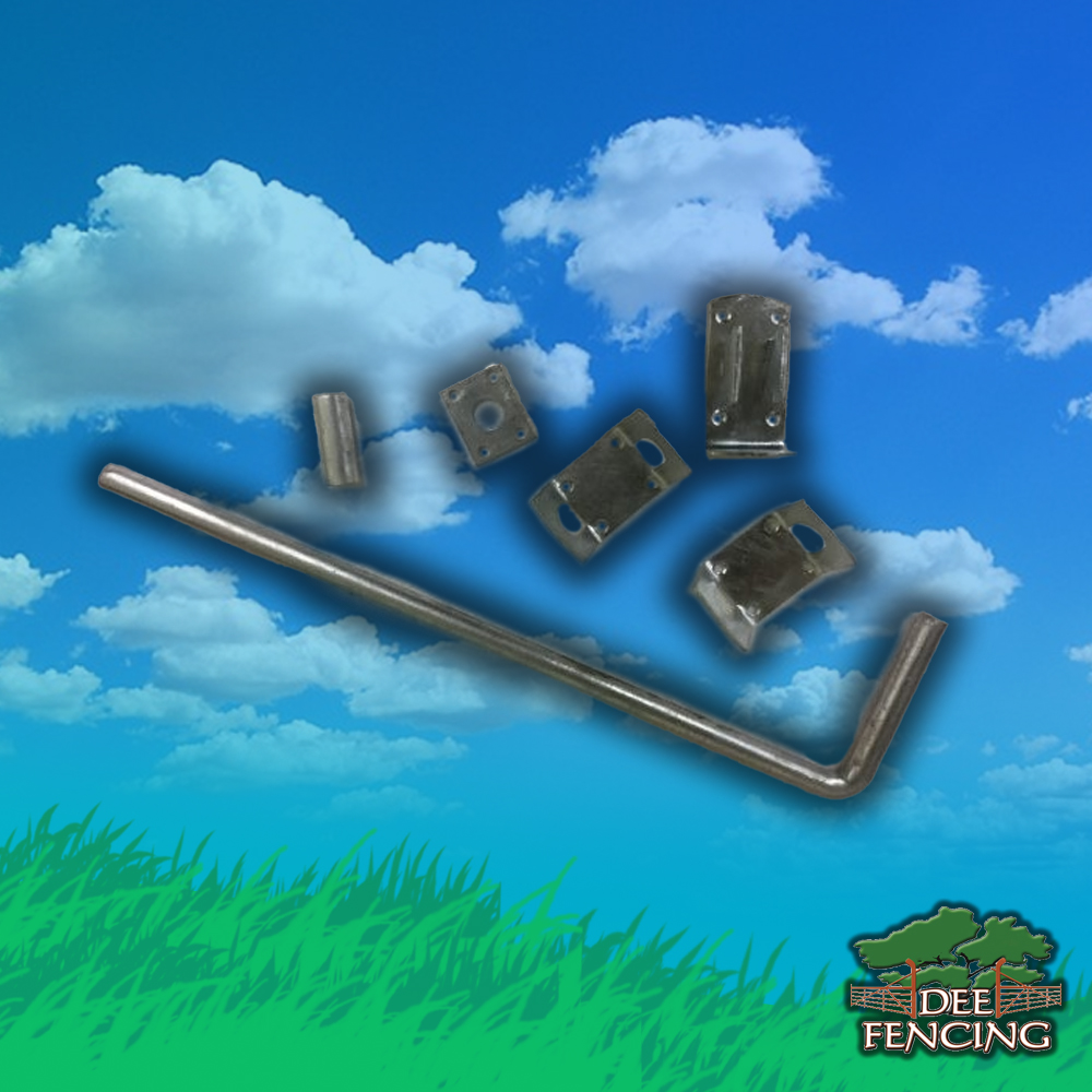 18” Galvanised Drop Bolt Dee Fencing