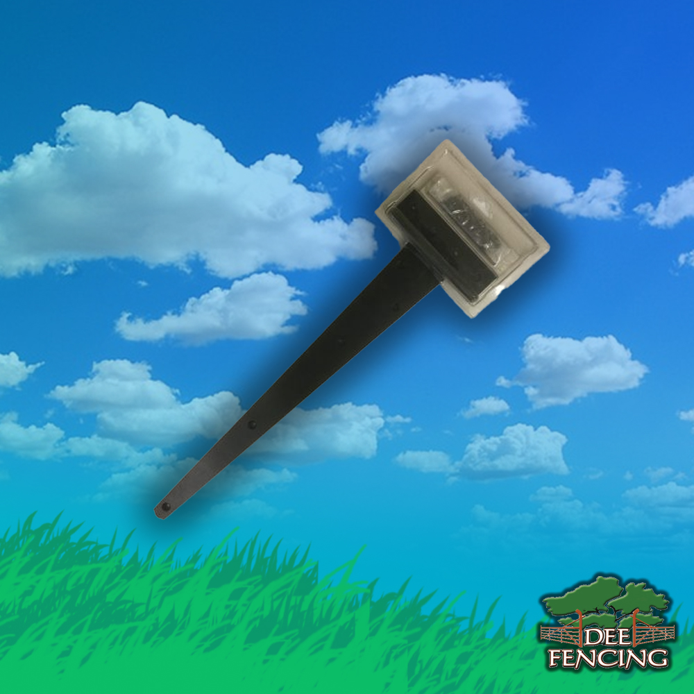 18 Black Tee Hinges (pair)